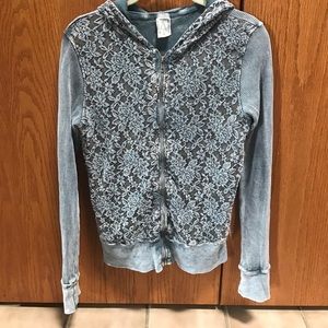 Adorable zipper sweatshirt